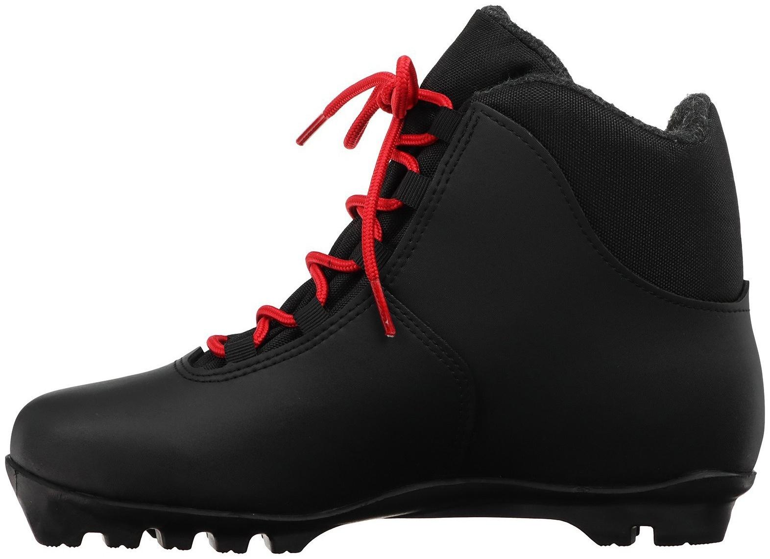 Ботинки лыжные Winter Star classic, NNN, р. 42, цвет чёрный, лого красный