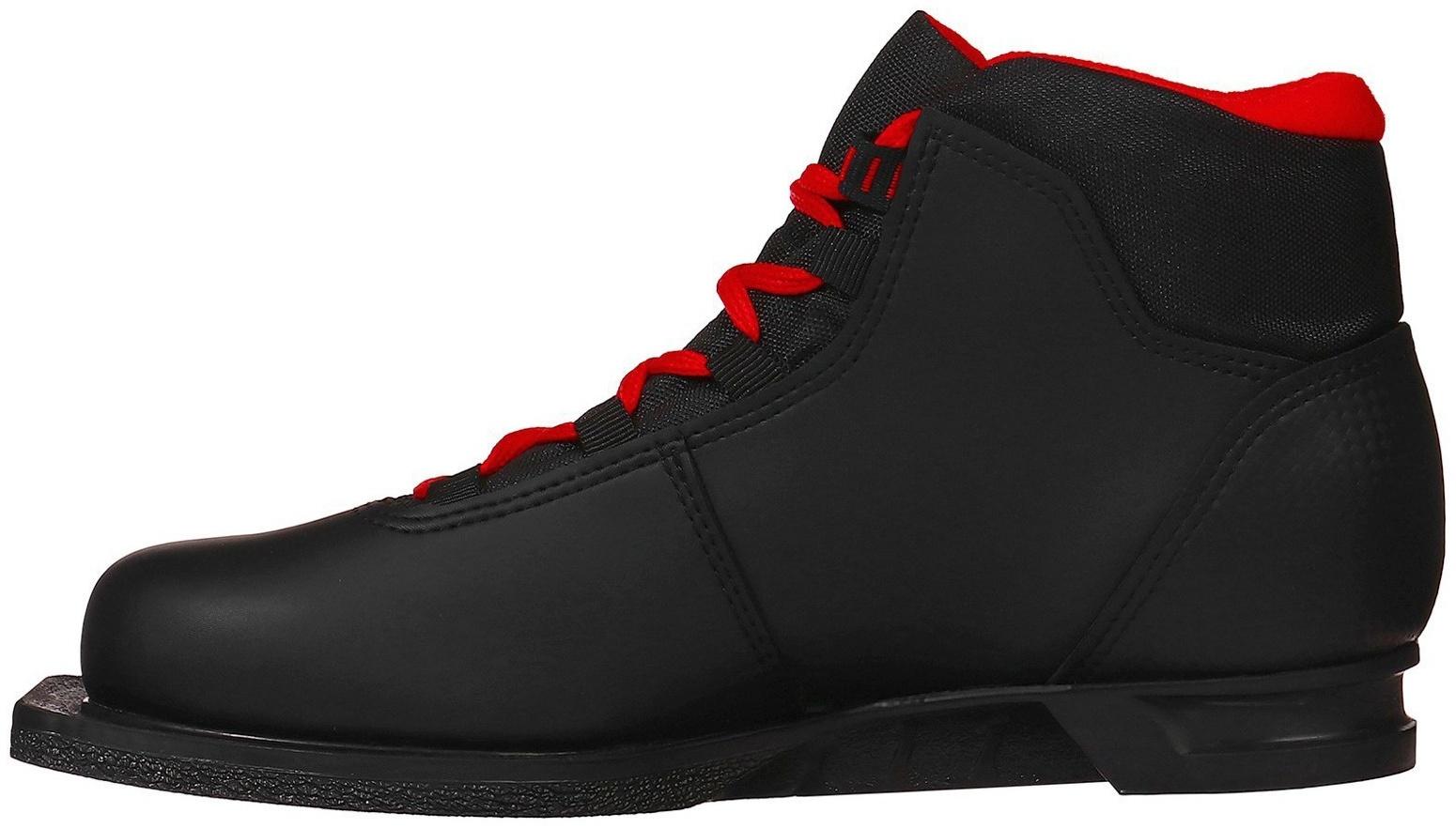 Ботинки лыжные Winter Star comfort, NN75, р. 35, цвет чёрный, лого красный