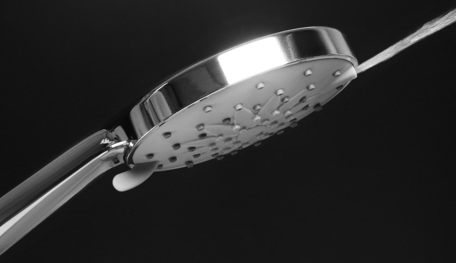 Душевая лейка ZEIN, 4 режима, SPA, пластик, цвет хром