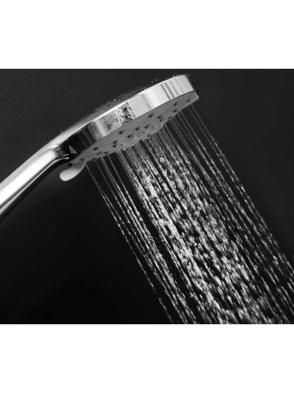 Душевая лейка ZEIN, 4 режима, SPA, пластик, цвет хром