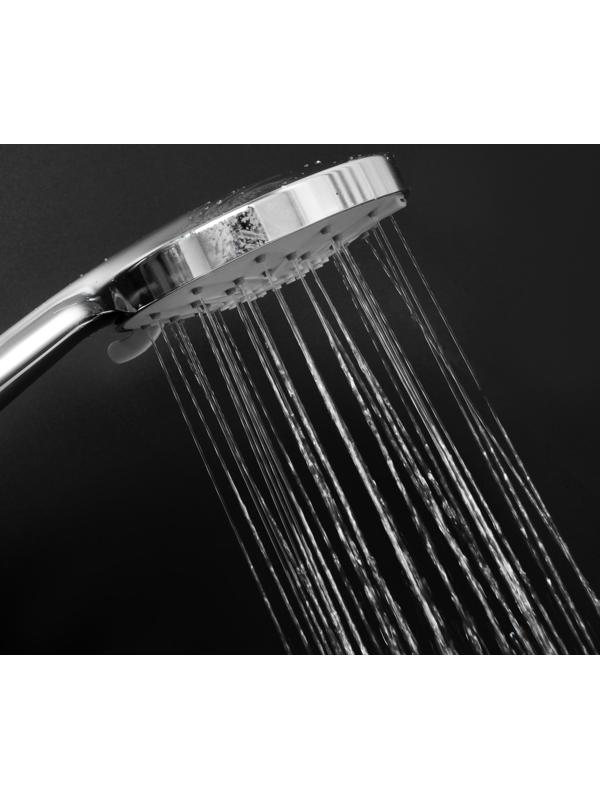 Душевая лейка ZEIN, 4 режима, SPA, пластик, цвет хром