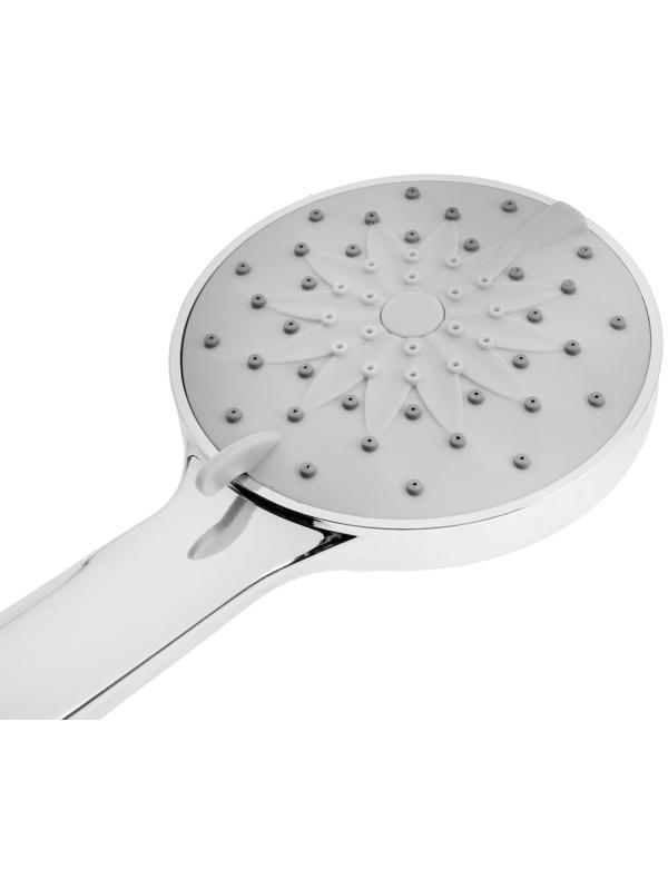 Душевая лейка ZEIN, 4 режима, SPA, пластик, цвет хром