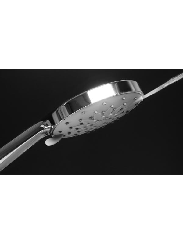 Душевая лейка ZEIN, 4 режима, SPA, пластик, цвет хром