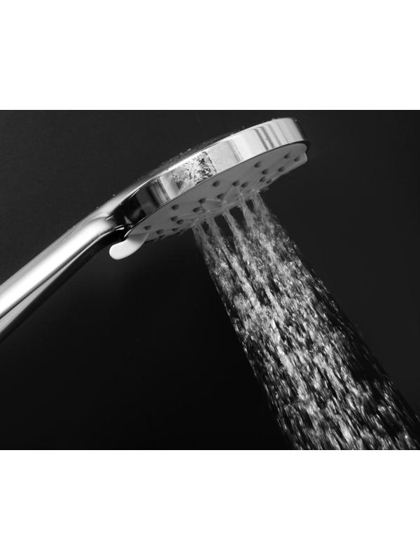 Душевая лейка ZEIN, 4 режима, SPA, пластик, цвет хром