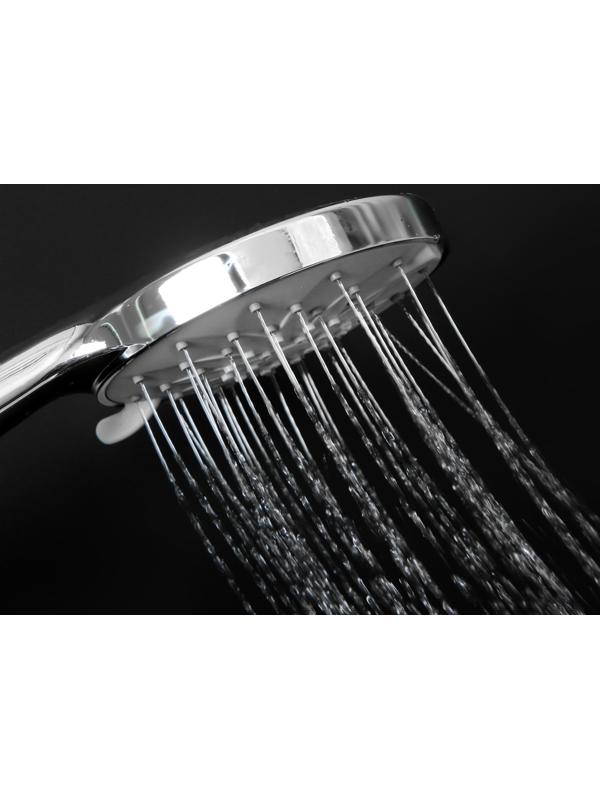 Душевая лейка ZEIN, 4 режима, SPA, пластик, цвет хром