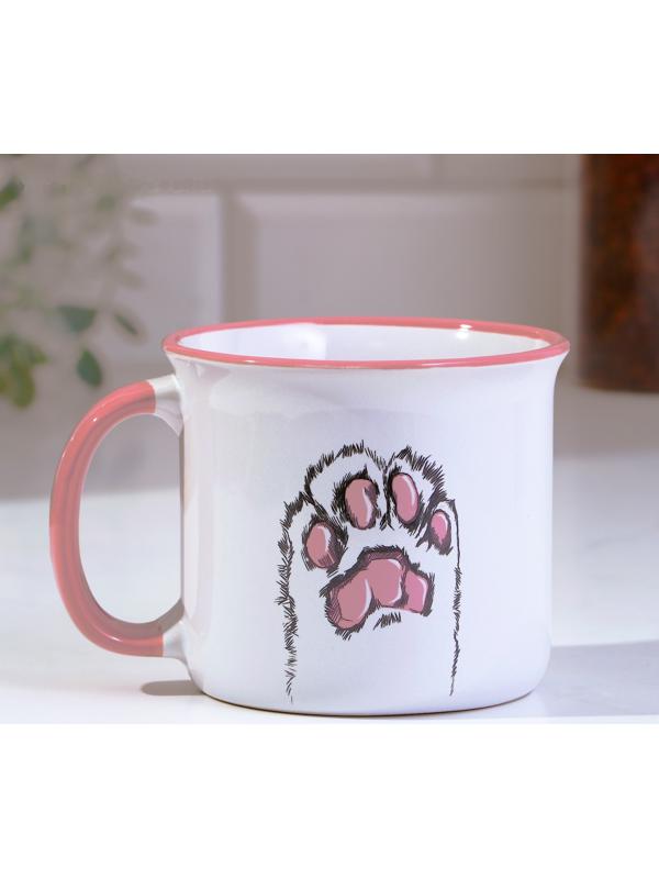 Кружка «Лапка», 450 мл