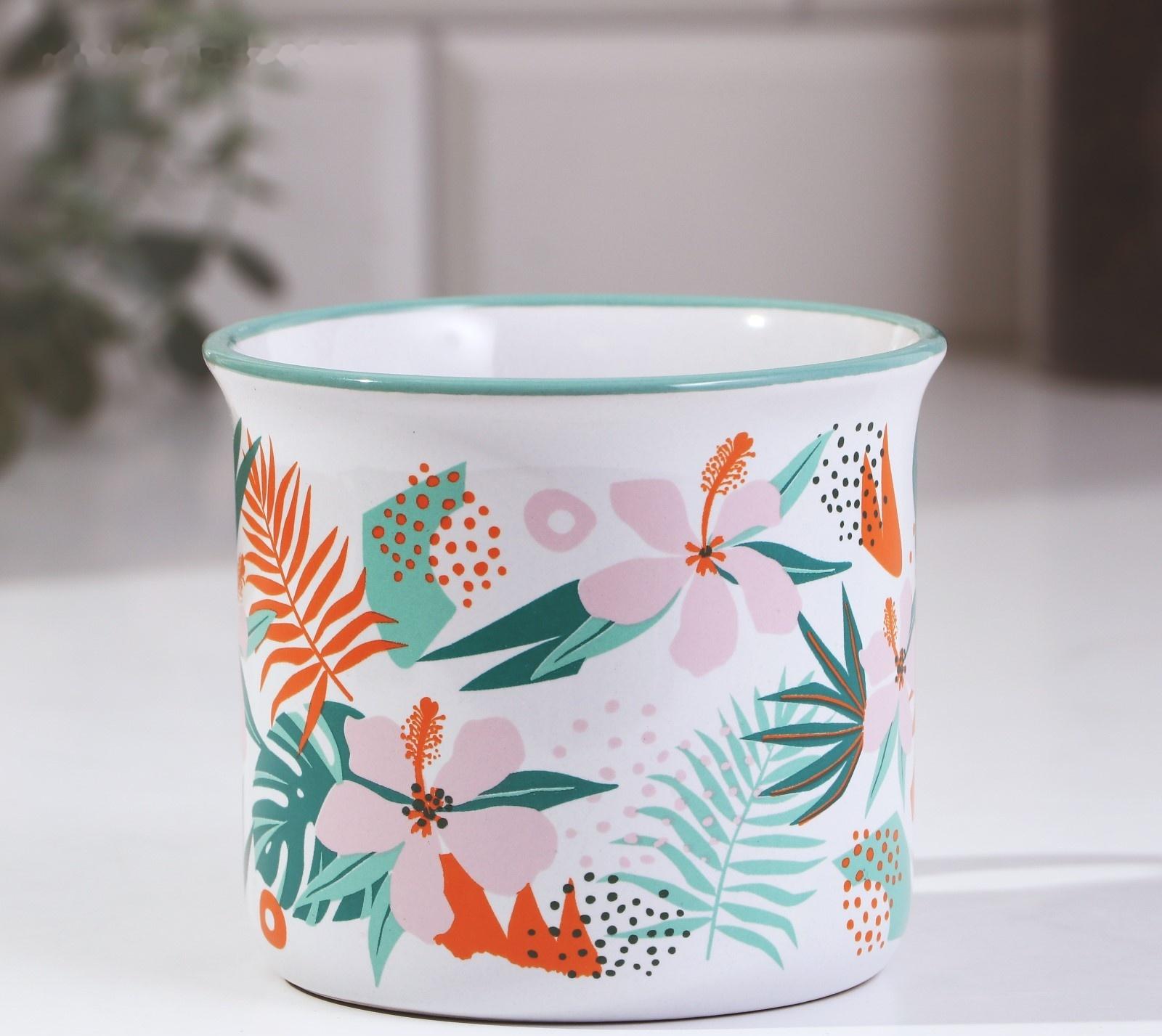 Кружка «Цветы», 450 мл