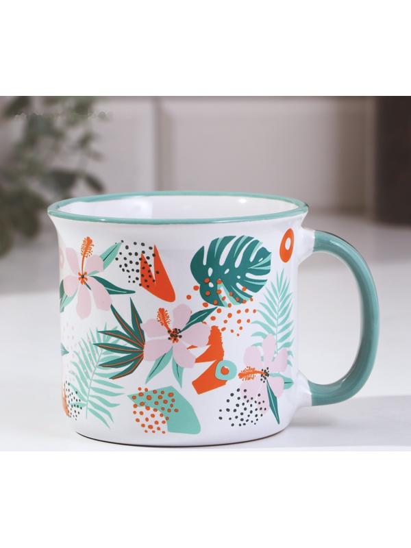 Кружка «Цветы», 450 мл