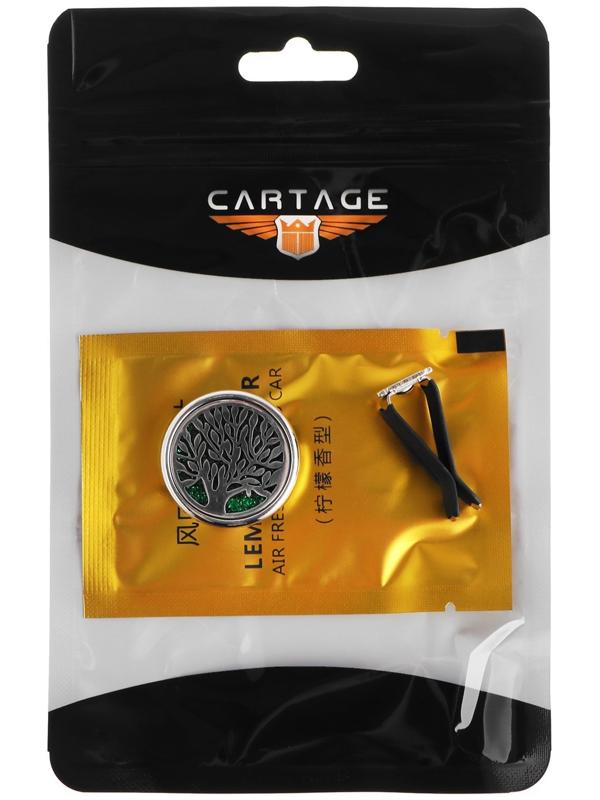 Ароматизатор в дефлектор Cartage, Денежное дерево, лимон