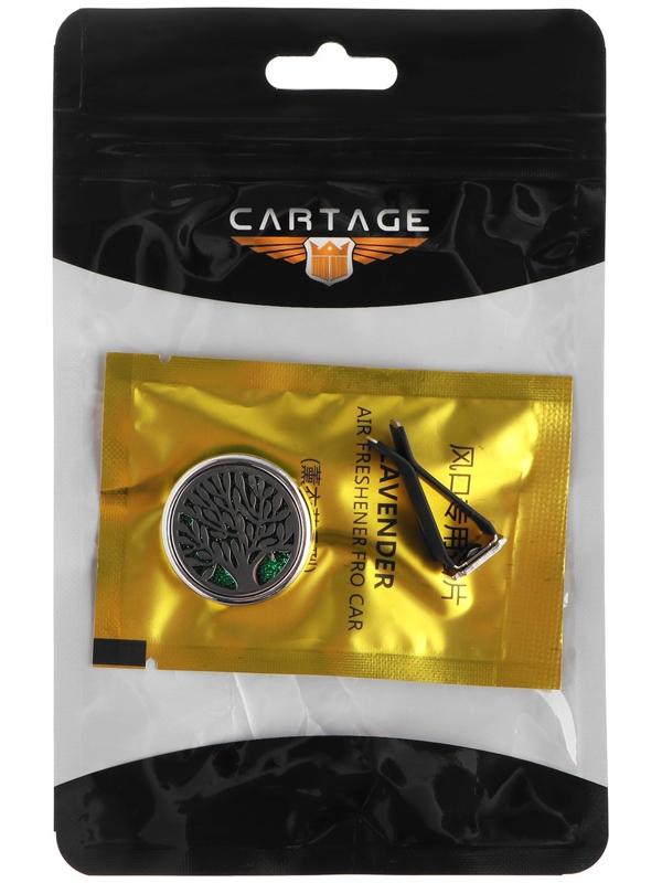 Ароматизатор в дефлектор Cartage, Денежное дерево, лаванда
