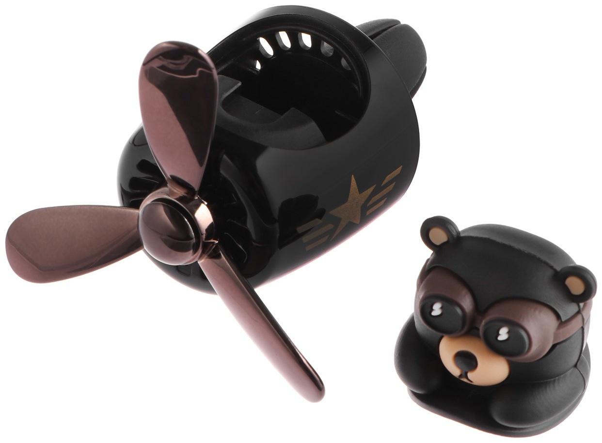 Ароматизатор в воздуховод, Мишка пилот, 5 ароматов