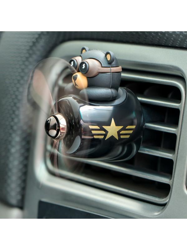 Ароматизатор в воздуховод, Мишка пилот, 5 ароматов