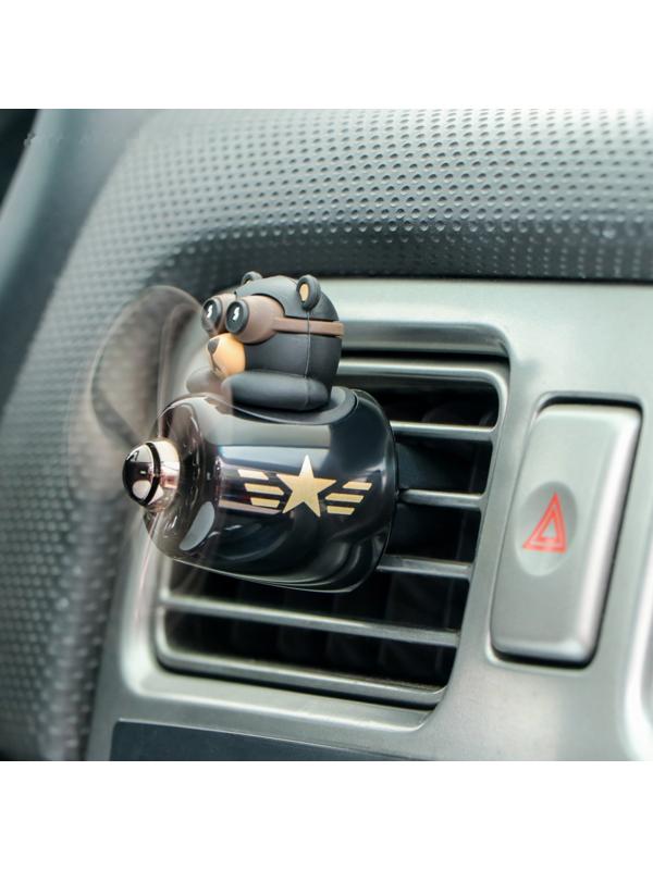 Ароматизатор в воздуховод, Мишка пилот, 5 ароматов