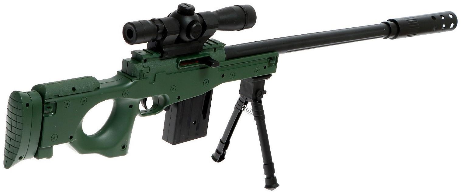 Снайперская винтовка AWM, стреляет гелевыми пулями
