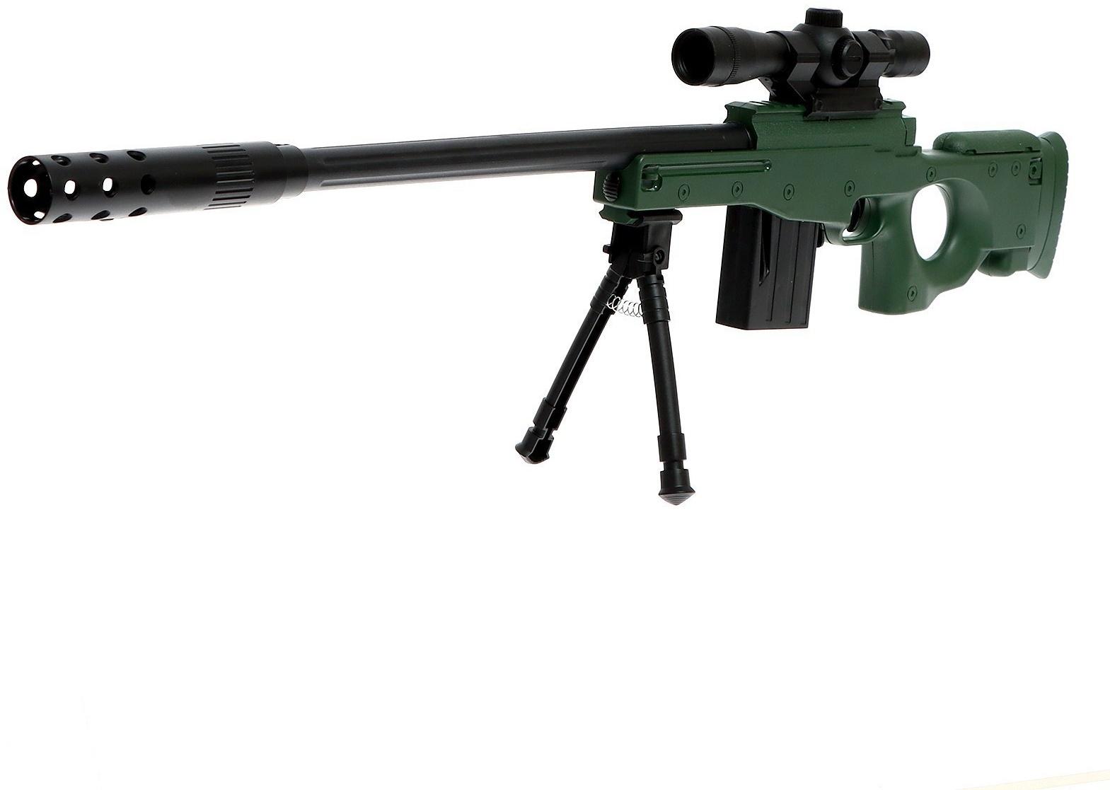 Снайперская винтовка AWM, стреляет гелевыми пулями