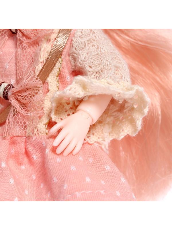 Кукла шарнирная «Арина» в платье, МИКС