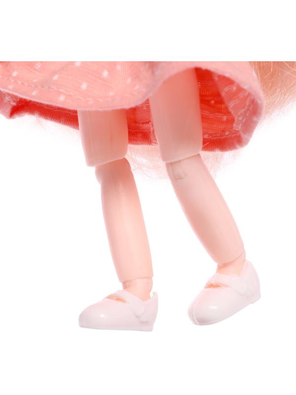 Кукла шарнирная «Арина» в платье, МИКС