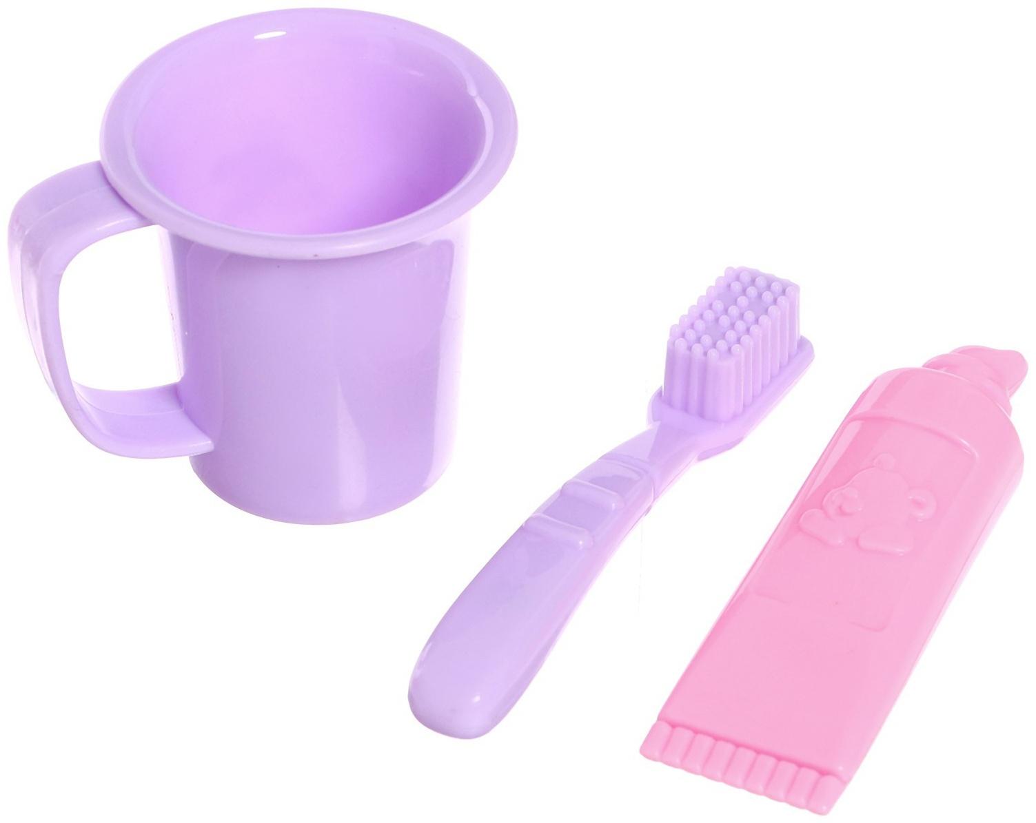 Пупс функциональный «Мой малыш» с аксессуарами, пьёт, писает