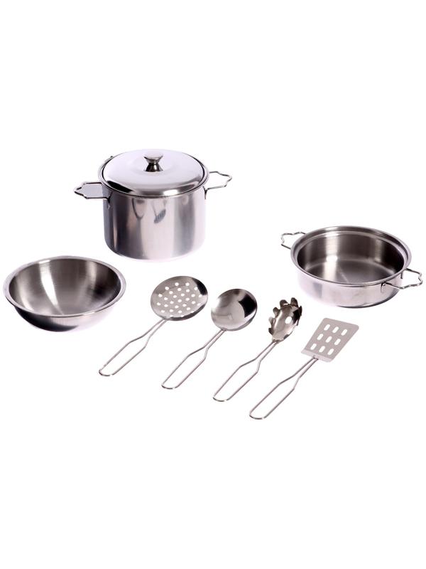 Набор металлической посуды «Поварёнок», 8 предметов
