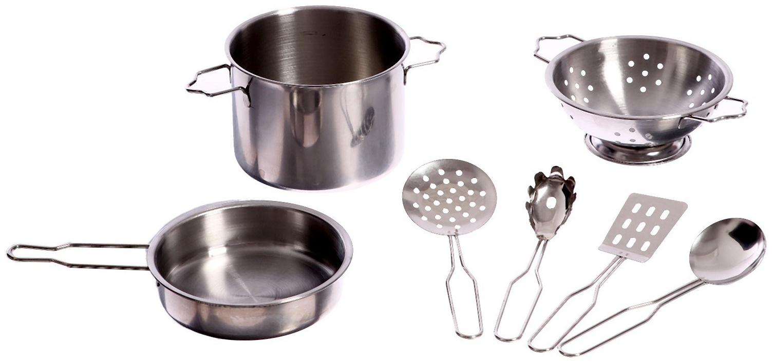 Набор металлической посуды «Поварёнок», 7 предметов