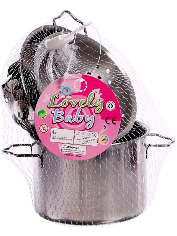 Набор металлической посуды «Поварёнок», 7 предметов