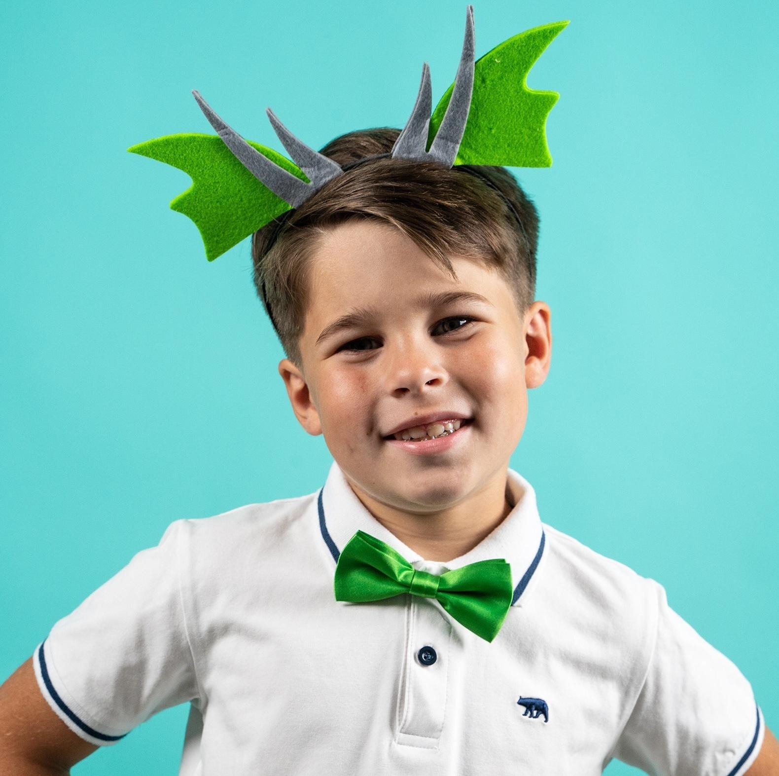 Карнавальный набор «Дракон» (ободок+бабочка+ аксессуар)