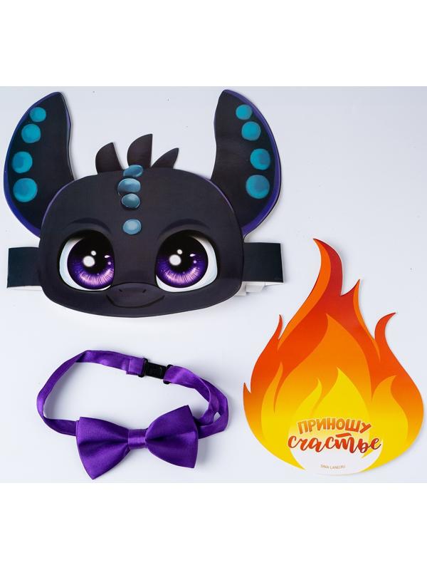Карнавальный набор «Фурия» (ободок+ бабочка)