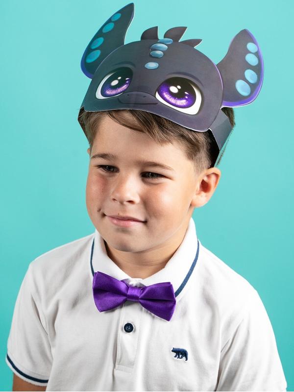 Карнавальный набор «Фурия» (ободок+ бабочка)