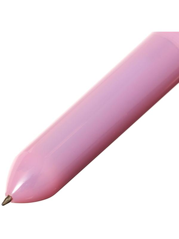 Ручка шариковая автоматическая 10-ти цветная, МИКС Космонавт