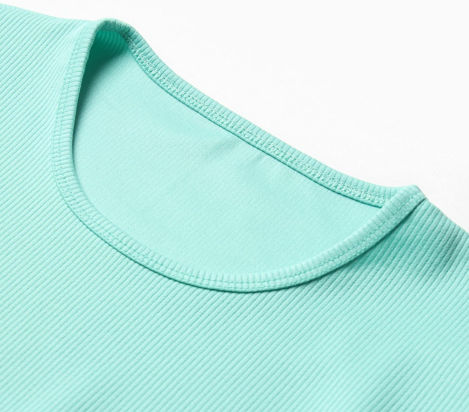 Топ (рашгард) спортивный женский MINAKU цвет светло-зеленый, р-р 42