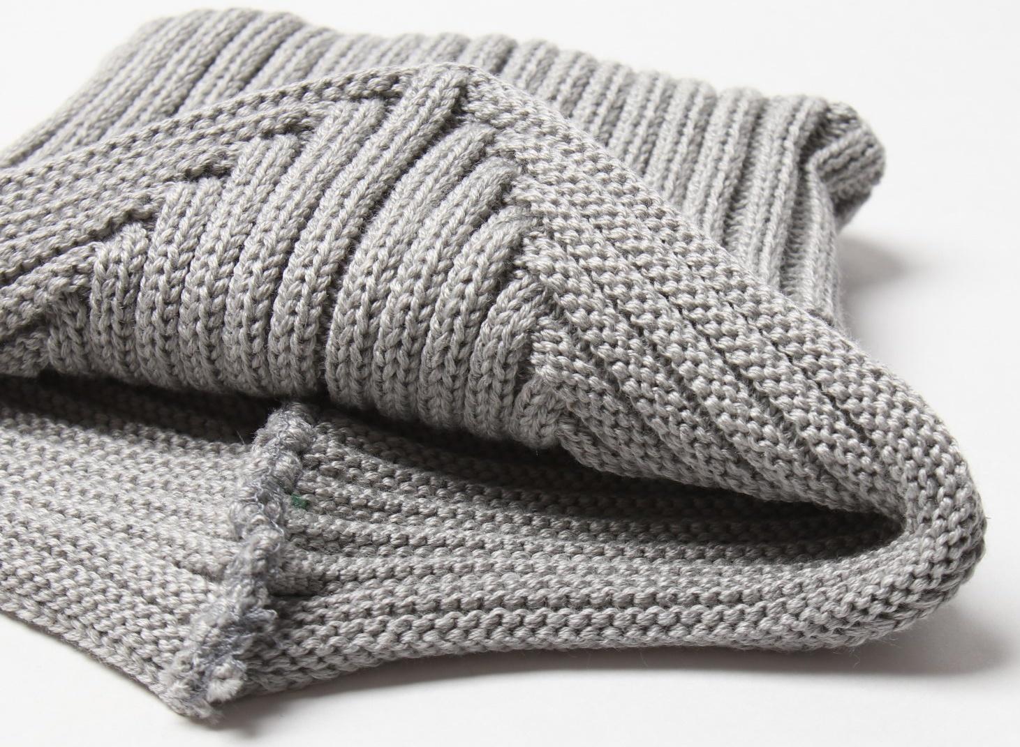 Комплект детский (шапка, снуд) MINAKU  р-р 48-50, цвет серый