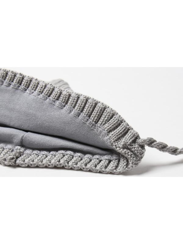 Комплект детский (шапка, снуд) MINAKU  р-р 48-50, цвет серый