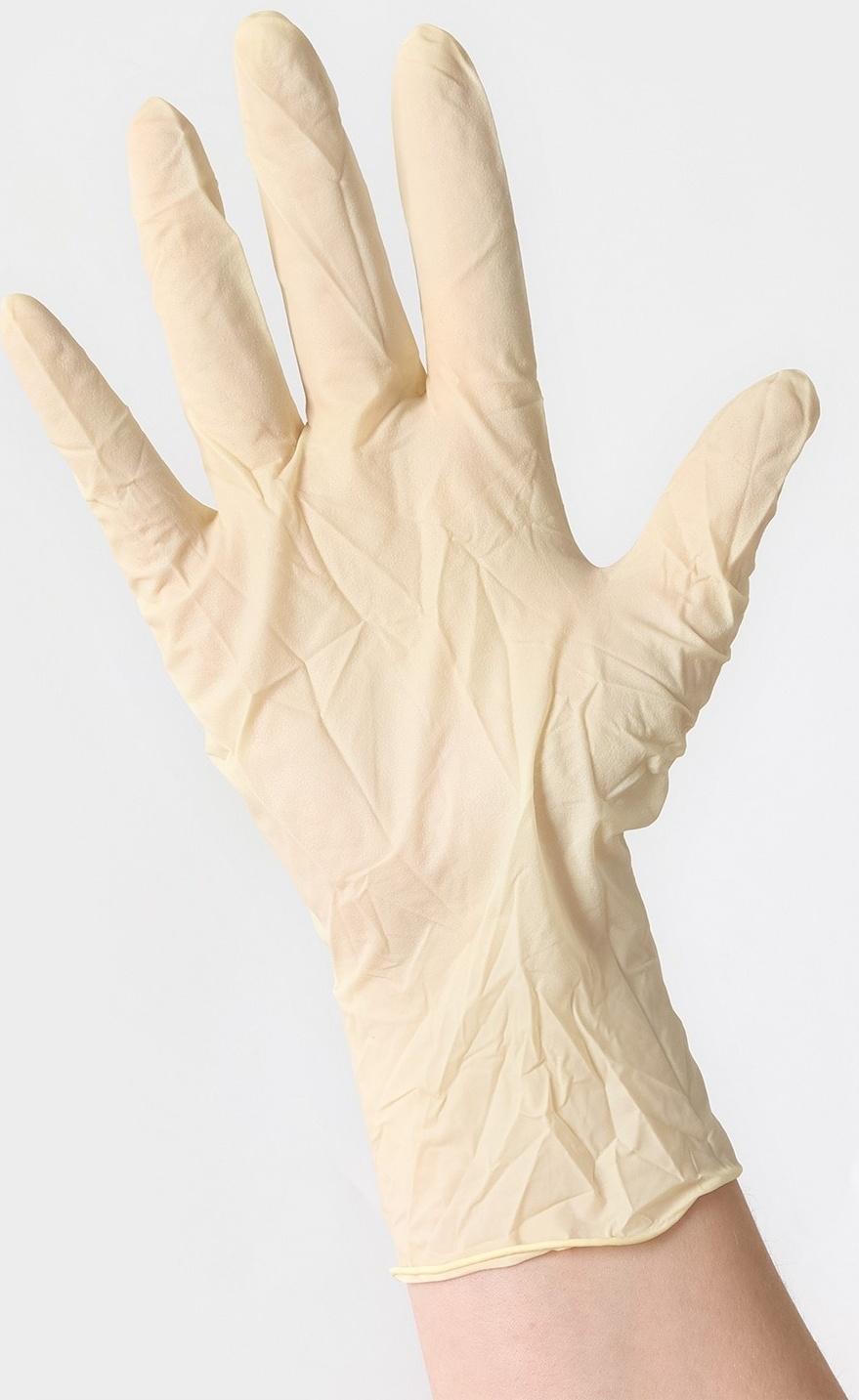 Латексные перчатки смотровые неопудренные, текстурированные, н/ст, размер XS