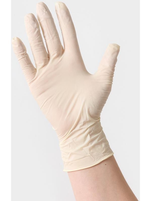 Латексные перчатки смотровые неопудренные, текстурированные, н/ст, размер XL