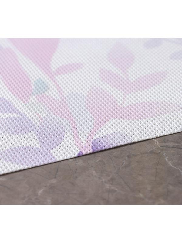 Набор салфеток сервировочных Доляна «Акварель», 4 шт, 45×30 см, цвет розовый