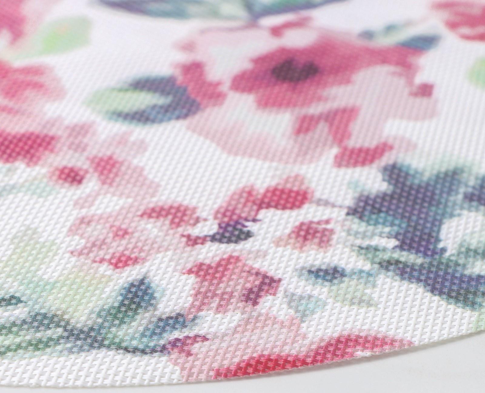 Набор салфеток сервировочных Доляна «Акварель. Круг», 4 шт, d=38 см