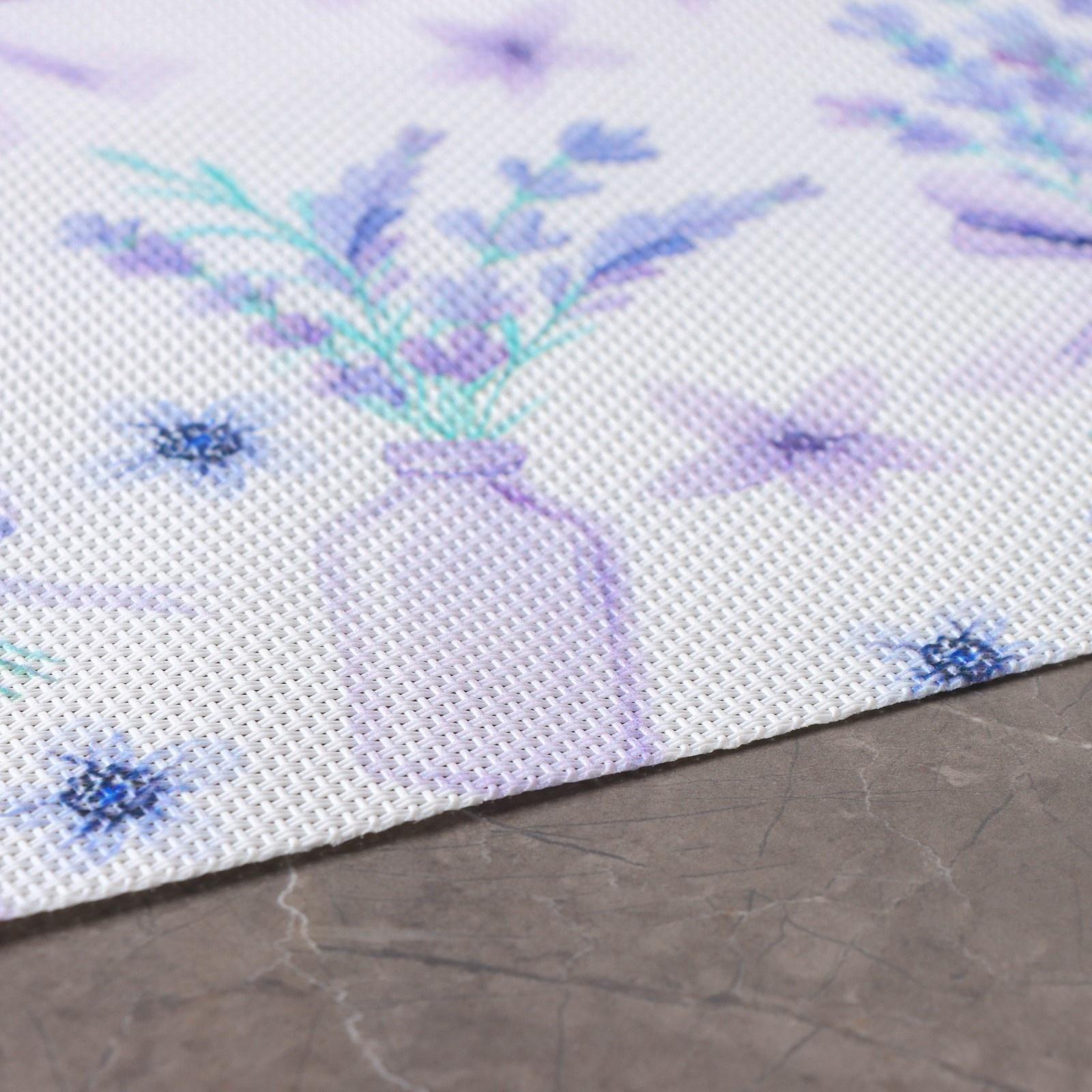 Набор салфеток сервировочных Доляна «Спокойствие», 4 шт, 45×30 см, цвет фиолетовый