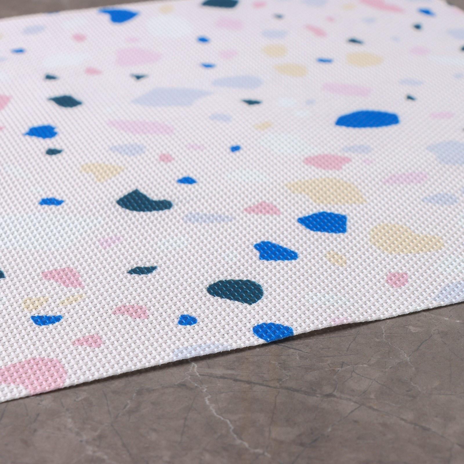 Набор салфеток сервировочных Доляна «Мармелад», 4 шт, 45×30 см, цвет белый