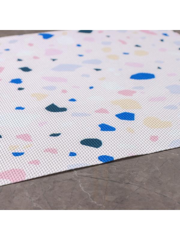 Набор салфеток сервировочных Доляна «Мармелад», 4 шт, 45×30 см, цвет белый