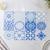 Набор салфеток сервировочных Доляна «Мозаика», 4 шт, 45×30 см, цвет синий