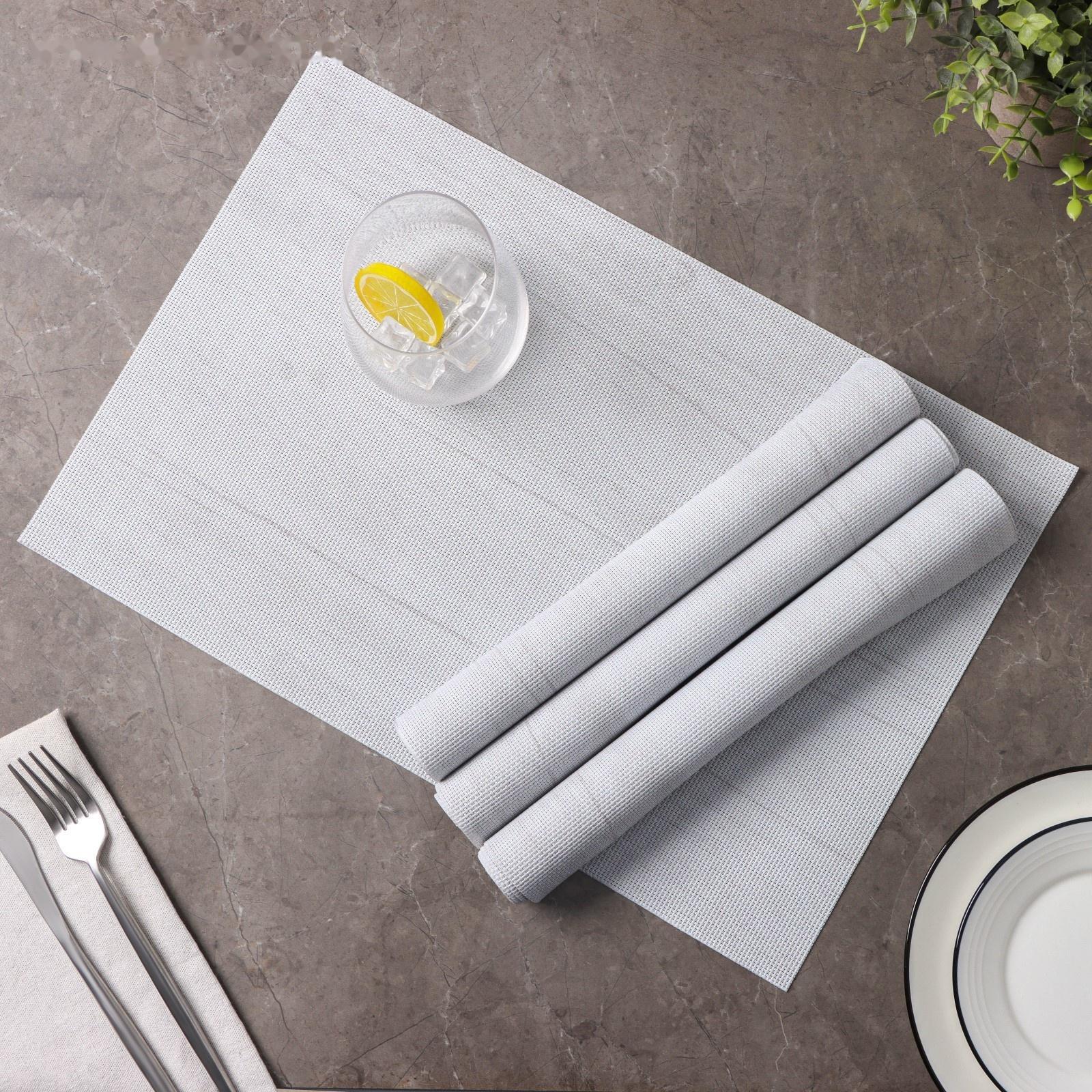 Набор салфеток сервировочных Доляна «Дерево», 4 шт, 45×30 см, цвет молочный