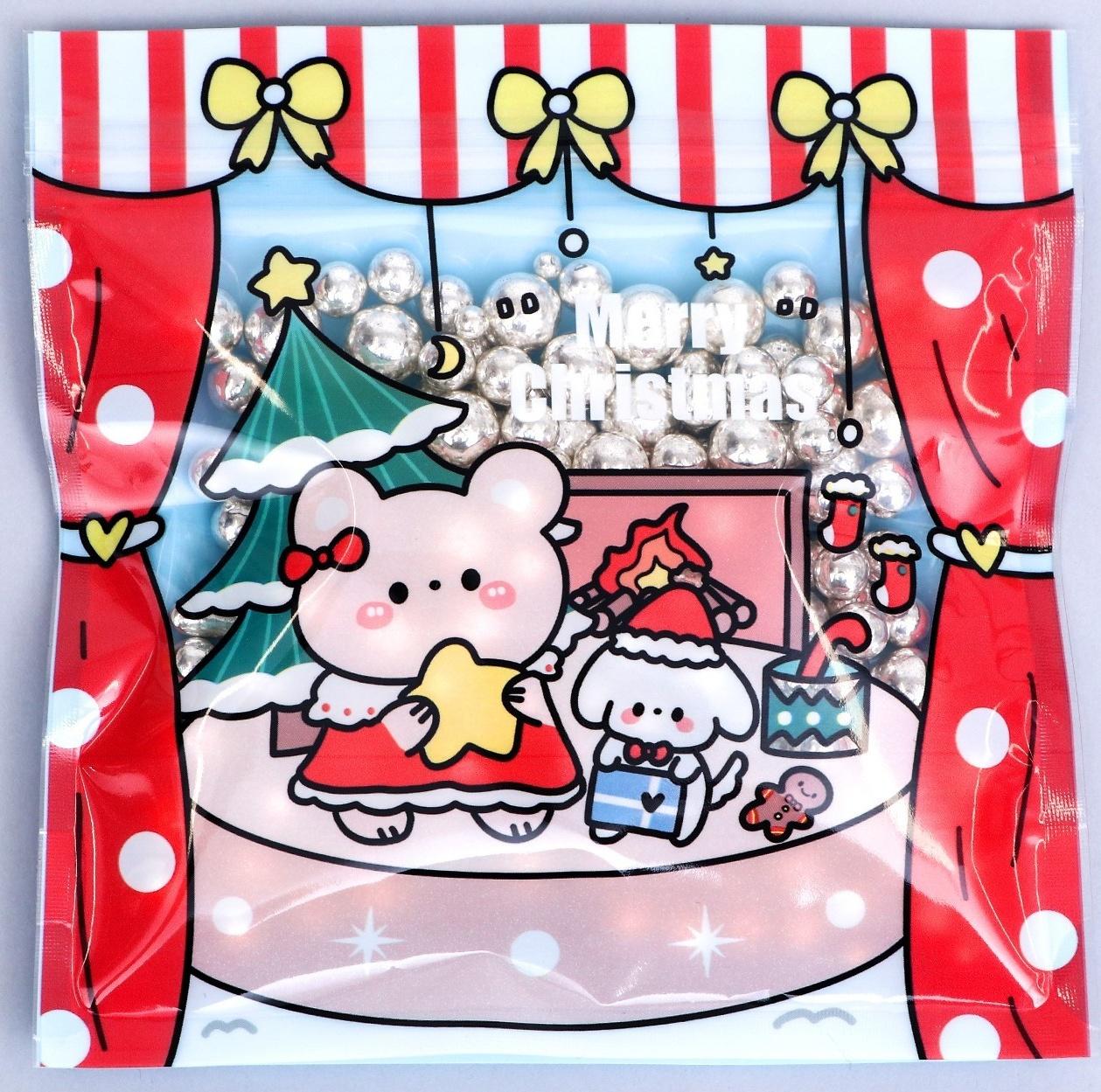 Пакет подарочный, с zip-lock застежкой 13.5 х 13.5 см