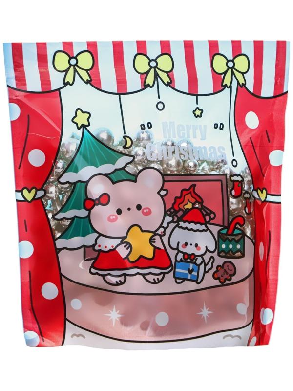 Пакет подарочный, с zip-lock застежкой 13.5 х 13.5 см