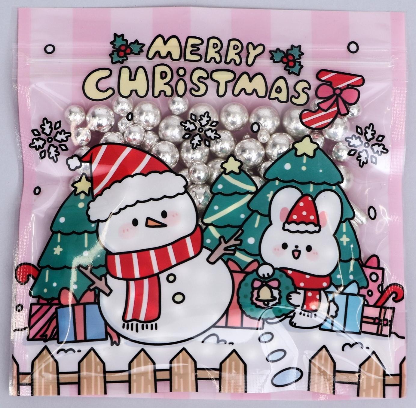 Пакет подарочный, с zip-lock застежкой 13.5 х 13.5 см