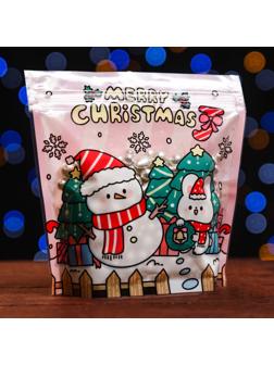 Пакет подарочный, с zip-lock застежкой 13.5 х 13.5 см