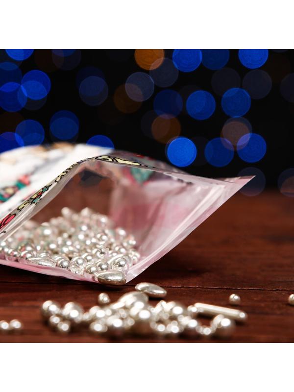 Пакет подарочный, с zip-lock застежкой 13.5 х 13.5 см