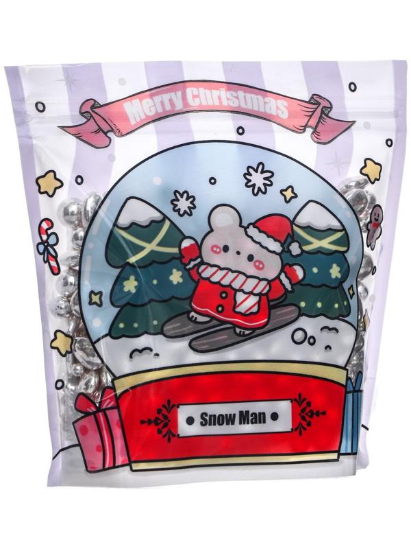 Пакет подарочный, с zip-lock застежкой 13.5 х 13.5 см