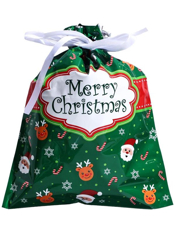 Пакет подарочный с завязками, 