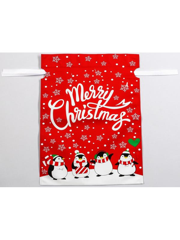 Пакет подарочный с завязками, 