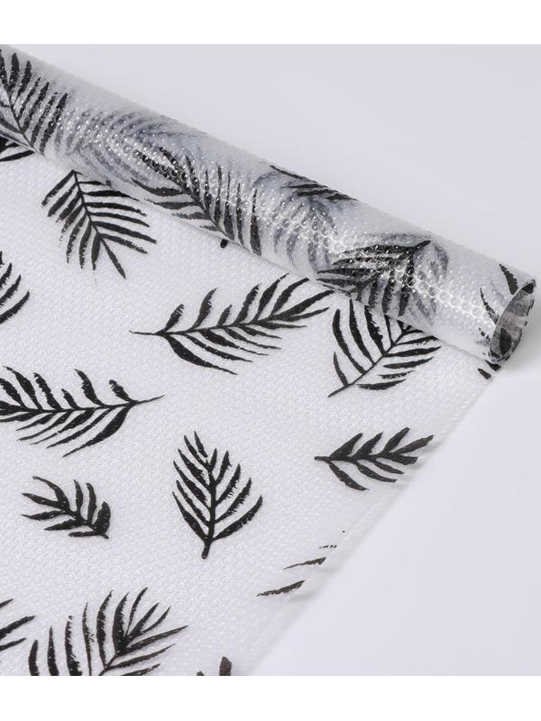 Коврик противоскользящий Доляна Plantae, 30×90 см